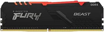 Kingston FURY Beast RGB 32GB 2666MT/s DDR4 CL16 Desktop Memory Single Module