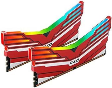 OLOy DDR4 RAM 32GB (2x16GB) Warhawk Aura Sync RGB 2666 MHz CL19 1.2V 288-Pin Desktop Gaming UDIMM
