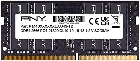 PNY Performance 32GB DDR4 DRAM 2666MHz (PC4-21300) CL19 (1.2V Notebook/Laptop SODIMM