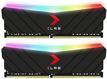 PNY XLR8 Gaming 16GB (2x8GB) DDR4 DRAM 4000MHz (PC4-32000) CL18 1.35V RGB Desktop (DIMM) Memory