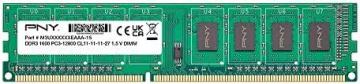 PNY Performance 8GB DDR3 1600MHz (PC3-12800) CL11 1.5V Desktop Memory