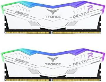 TEAMGROUP T-Force Delta Alpha RGB DDR5 Ram 32GB Kit (2x16GB) 6000MHz (PC5 48000) CL38 Desktop Memory
