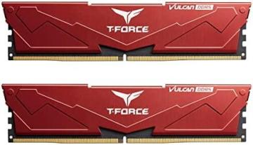 TEAMGROUP T-Force Vulcan DDR5 64GB (2x32GB) 5200MHz (PC5-41600) CL40 Desktop Memory