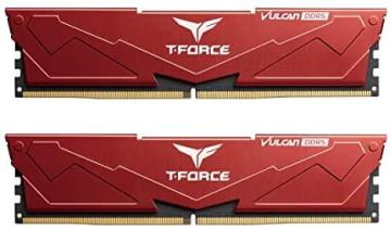 TEAMGROUP T-Force Vulcan DDR5 32GB (2x16GB) 6400MHz (PC5-51200) CL40 Desktop Memory