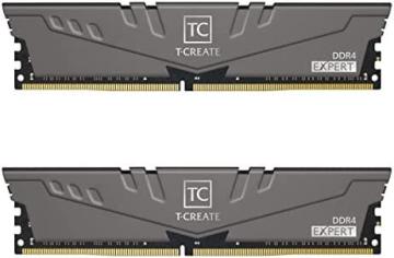 TEAMGROUP T-Create Expert overclocking 10L DDR4 64GB Kit (2 x 32GB) 3200MHz (PC4 25600) CL16 Memory