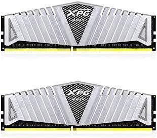 XPG Z1 DDR4 3200MHz (PC4 25600) 16GB (2x8GB) 288-Pin CL16-20-20 Memory Modules, Silver