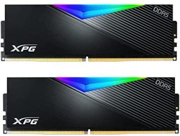 XPG Lancer DDR5 RGB 6000MHz 32GB (2x16GB) CL40-40-40 UDIMM 288-Pins Desktop SDRAM Memory RAM Kit