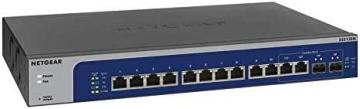 Netgear 12-Port 10G Multi-Gigabit Plus Switch (XS512EM) – Managed