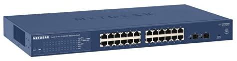 Netgear 26-Port Gigabit Ethernet Smart Switch (GS724Tv4) – Managed