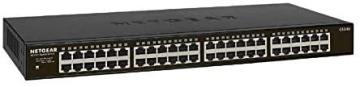 Netgear 48-Port Gigabit Ethernet Unmanaged Switch (GS348) - Desktop or Rackmount