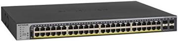 Netgear 52-Port PoE Gigabit Ethernet Smart Switch (GS752TP) – Managed