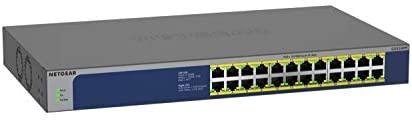 Netgear 24-Port Gigabit Ethernet Unmanaged PoE Switch (GS524PP)