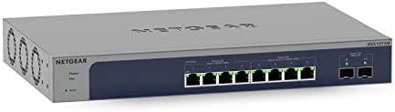 Netgear 10-Port 10G Multi-Gigabit Ethernet Smart Switch (MS510TXM) – Managed