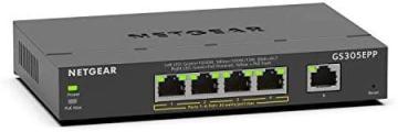 Netgear 5 Port PoE Gigabit Ethernet Plus Switch (GS305EPP)