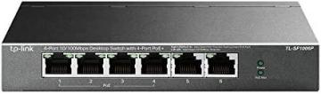 TP-Link TL-SF1006P 6 Port Fast Ethernet 10/100Mbps PoE Switch