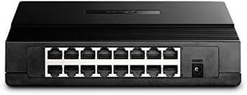 TP-Link 16 Port 10/100Mbps Fast Ethernet Switch, Desktop or Wall-Mounting