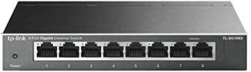 TP-Link TL-SG108S 8 Port Gigabit Ethernet Switch Desktop/Wall-Mount