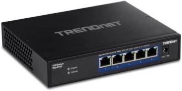 TRENDnet TEG-S750  5-Port 10G Switch, 5 x 10G RJ-45 Ports