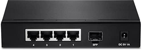 TRENDnet TEG-S51SFP 4-Port Gigabit Switch with SFP Slot
