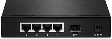 TRENDnet TEG-S51SFP 4-Port Gigabit Switch with SFP Slot