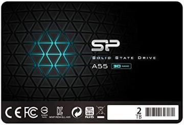 SP Silicon Power 2TB SSD 3D NAND A55 SLC Internal Solid State Drive