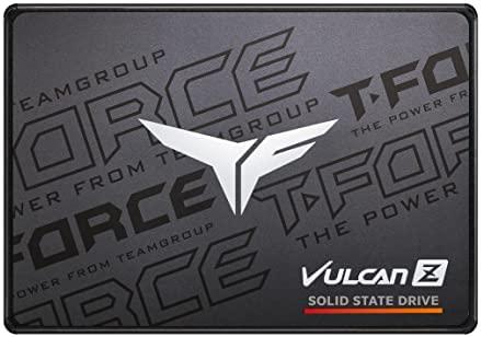 TEAMGROUP T-Force Vulcan Z 512GB SLC Cache 3D NAND TLC 2.5 Inch SATA III Internal SSD