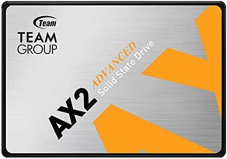 TEAMGROUP AX2 2TB 3D NAND TLC 2.5 Inch SATA III Internal Solid State Drive
