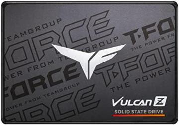 TEAMGROUP T-Force Vulcan Z 240GB SLC Cache 3D NAND TLC 2.5 Inch SATA III Internal Solid State Drive