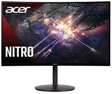 Acer Nitro XZ270 Xbmiipx 27" 1500R Curved Full HD (1920 x 1080) VA Zero-Frame Gaming Monitor