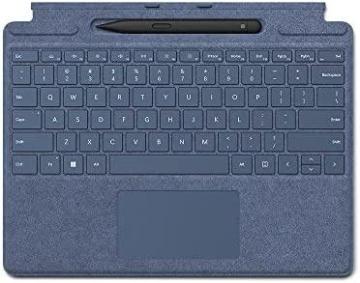 Microsoft Surface Pro Signature Keyboard with Slim Pen 2 Bundle, Sapphire