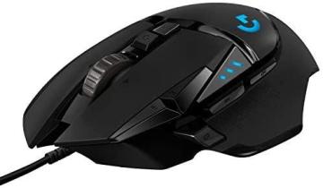 Logitech G502 HERO High Performance Wired Gaming Mouse, Black