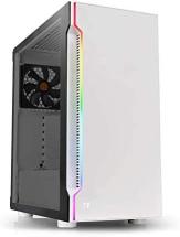 Thermaltake H200 Tempered Glass Snow Edition RGB Light Strip ATX Mid Tower Case