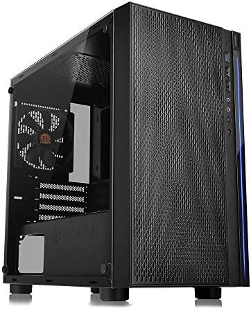 Thermaltake Versa H18 Tempered Glass Black Spcc Micro ATX Gaming Computer Case