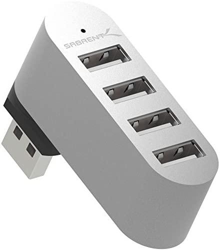 Sabrent Premium 4 Port Aluminum Mini USB 2.0 Hub
