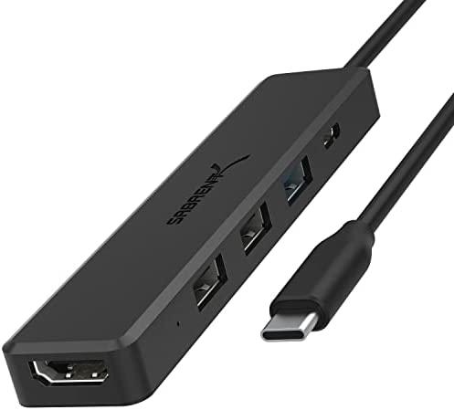 Sabrent Multi Port USB C Hub with 4K HDMI