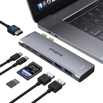 Zmuipng USB C Hub Adapters for MacBook