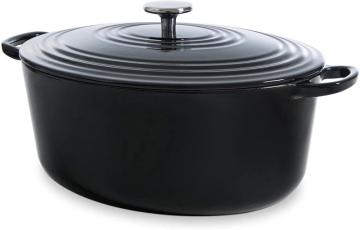 BK Cookware Bourgogne Enameled Cast Iron 7.9QT Oval Dutch Oven