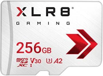 PNY XLR8 256GB Gaming Class 10 U3 V30 microSDXC Flash Memory Card