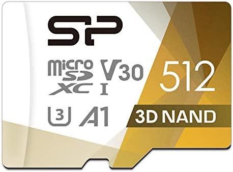 SP Silicon Power 512GB Micro SD Card U3 V30 SDXC