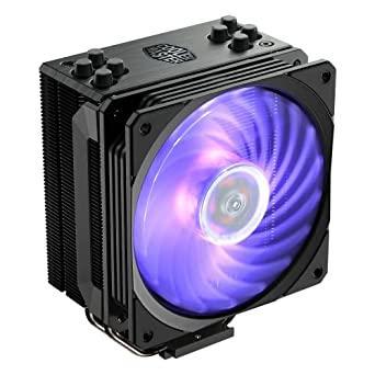 Cooler Master Hyper 212 Black Edition RGB CPU Air Cooler, SF120R RGB Fan