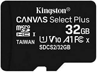 Kingston 32GB microSDHC Canvas Select Plus 100MB/s Read A1 Class10 UHS-I 3-Pack Memory Card