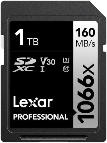 Lexar Professional 1066x 1TB SDXC UHS-I Card Silver Series