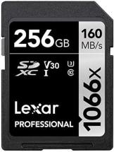 Lexar Professional 1066x 256GB SDXC UHS-I Card Silver Series