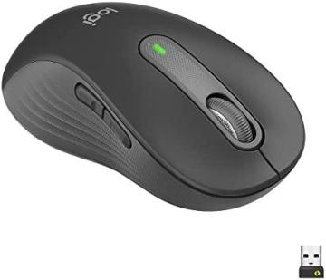 Logitech Signature M650 L Left Wireless Mouse, Graphite