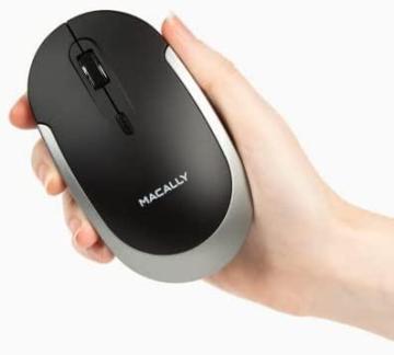 Macally Wireless Bluetooth Mouse for Laptop