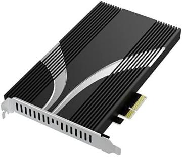 Sabrent 4-Drive NVMe M.2 SSD to PCIe 3.0 x4 Adapter Card [EC-P3X4]
