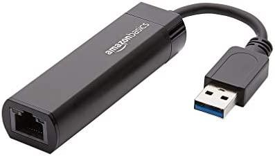 Amazon Basics USB 3.0 to 10/100/1000 Gigabit Ethernet Internet Adapter