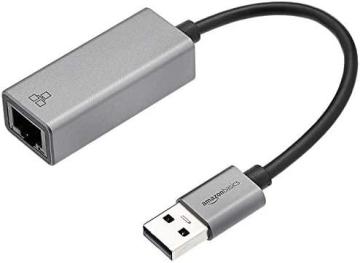Amazon Basics Aluminum USB 3.0 Gigabit Ethernet Adapter