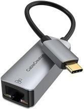 CableCreation Type-C (Thunderbolt 3) to RJ45 Gigabit Ethernet LAN Network Adapter