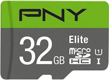 PNY 32GB Elite Class 10 U1 microSDHC Flash Memory Card